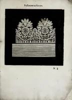 Picture 11 of 12 from Les excellents eschantillons, patrons et modelles du seigneur Federic de Vinciolo venitien : pour apprendre à faire toutes sortes d'ouurages de lingerie, de poinct couppé, grands et petits passements à iour, & dentelles exquises (1623), leaf 111