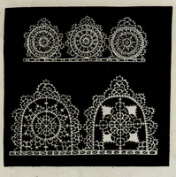 Picture 9 of 12 from Les excellents eschantillons, patrons et modelles du seigneur Federic de Vinciolo venitien : pour apprendre à faire toutes sortes d'ouurages de lingerie, de poinct couppé, grands et petits passements à iour, & dentelles exquises (1623), leaf 79