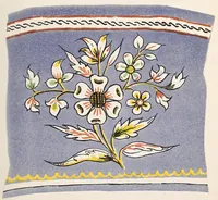 An illustration from Les faïences anciennes & modernes : leurs marques & decors (1874)