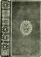 An illustration from Les femmes bibliophiles; catalogue of a collection of books bound by famous binders for royal and distinguished ladies from Marguerite de Valois to the Empress Eugénie (1919)