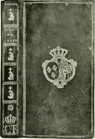 An illustration from Les femmes bibliophiles; catalogue of a collection of books bound by famous binders for royal and distinguished ladies from Marguerite de Valois to the Empress Eugénie (1919)