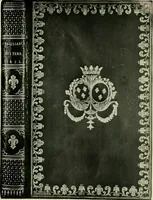 An illustration from Les femmes bibliophiles; catalogue of a collection of books bound by famous binders for royal and distinguished ladies from Marguerite de Valois to the Empress Eugénie (1919)