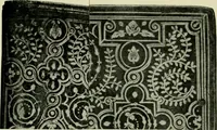 An illustration from Les femmes bibliophiles; catalogue of a collection of books bound by famous binders for royal and distinguished ladies from Marguerite de Valois to the Empress Eugénie (1919)