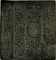An illustration from Les femmes bibliophiles; catalogue of a collection of books bound by famous binders for royal and distinguished ladies from Marguerite de Valois to the Empress Eugénie (1919)