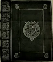 An illustration from Les femmes bibliophiles; catalogue of a collection of books bound by famous binders for royal and distinguished ladies from Marguerite de Valois to the Empress Eugénie (1919)