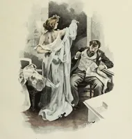 An illustration from Les fetes galantes; (1894)