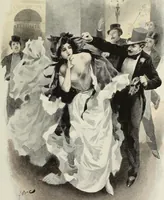 An illustration from Les fetes galantes; (1894)