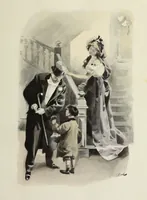 An illustration from Les fetes galantes; (1894)