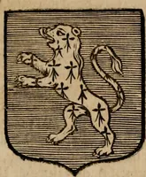 An illustration from Les généaologies historiques des rois, empereurs, &c : et de toutes les maisons souveraines qui ont subsisté jusqu'à présent, exposées dans les cartes généalogiques tirées des meilleurs auteurs, avec des explications historiques et chronologiques .. (1736)