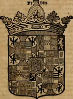 An illustration from Les généaologies historiques des rois, empereurs, &c : et de toutes les maisons souveraines qui ont subsisté jusqu'à présent, exposées dans les cartes généalogiques tirées des meilleurs auteurs, avec des explications historiques et chronologiques .. (1736)