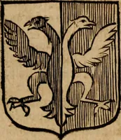 An illustration from Les généaologies historiques des rois, empereurs, &c : et de toutes les maisons souveraines qui ont subsisté jusqu'à présent, exposées dans les cartes généalogiques tirées des meilleurs auteurs, avec des explications historiques et chronologiques .. (1736)
