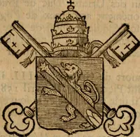 An illustration from Les généaologies historiques des rois, empereurs, &c : et de toutes les maisons souveraines qui ont subsisté jusqu'à présent, exposées dans les cartes généalogiques tirées des meilleurs auteurs, avec des explications historiques et chronologiques .. (1736)