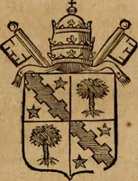 An illustration from Les généaologies historiques des rois, empereurs, &c : et de toutes les maisons souveraines qui ont subsisté jusqu'à présent, exposées dans les cartes généalogiques tirées des meilleurs auteurs, avec des explications historiques et chronologiques .. (1736)