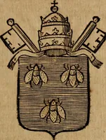 An illustration from Les généaologies historiques des rois, empereurs, &c : et de toutes les maisons souveraines qui ont subsisté jusqu'à présent, exposées dans les cartes généalogiques tirées des meilleurs auteurs, avec des explications historiques et chronologiques .. (1736)
