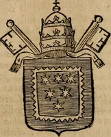 An illustration from Les généaologies historiques des rois, empereurs, &c : et de toutes les maisons souveraines qui ont subsisté jusqu'à présent, exposées dans les cartes généalogiques tirées des meilleurs auteurs, avec des explications historiques et chronologiques .. (1736)