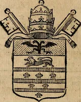 An illustration from Les généaologies historiques des rois, empereurs, &c : et de toutes les maisons souveraines qui ont subsisté jusqu'à présent, exposées dans les cartes généalogiques tirées des meilleurs auteurs, avec des explications historiques et chronologiques .. (1736)