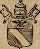 An illustration from Les généaologies historiques des rois, empereurs, &c : et de toutes les maisons souveraines qui ont subsisté jusqu'à présent, exposées dans les cartes généalogiques tirées des meilleurs auteurs, avec des explications historiques et chronologiques .. (1736)