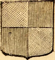 An illustration from Les généaologies historiques des rois, empereurs, &c : et de toutes les maisons souveraines qui ont subsisté jusqu'à présent, exposées dans les cartes généalogiques tirées des meilleurs auteurs, avec des explications historiques et chronologiques .. (1736)