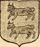 An illustration from Les généaologies historiques des rois, empereurs, &c : et de toutes les maisons souveraines qui ont subsisté jusqu'à présent, exposées dans les cartes généalogiques tirées des meilleurs auteurs, avec des explications historiques et chronologiques .. (1736)