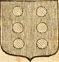 An illustration from Les généaologies historiques des rois, empereurs, &c : et de toutes les maisons souveraines qui ont subsisté jusqu'à présent, exposées dans les cartes généalogiques tirées des meilleurs auteurs, avec des explications historiques et chronologiques .. (1736)