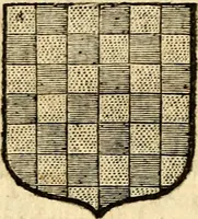 An illustration from Les généaologies historiques des rois, empereurs, &c : et de toutes les maisons souveraines qui ont subsisté jusqu'à présent, exposées dans les cartes généalogiques tirées des meilleurs auteurs, avec des explications historiques et chronologiques .. (1736)