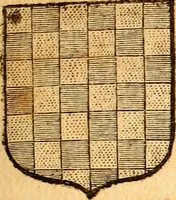 An illustration from Les généaologies historiques des rois, empereurs, &c : et de toutes les maisons souveraines qui ont subsisté jusqu'à présent, exposées dans les cartes généalogiques tirées des meilleurs auteurs, avec des explications historiques et chronologiques .. (1736)