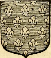 An illustration from Les généaologies historiques des rois, empereurs, &c : et de toutes les maisons souveraines qui ont subsisté jusqu'à présent, exposées dans les cartes généalogiques tirées des meilleurs auteurs, avec des explications historiques et chronologiques .. (1736)