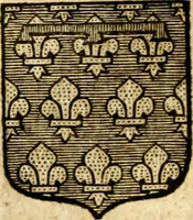 An illustration from Les généaologies historiques des rois, empereurs, &c : et de toutes les maisons souveraines qui ont subsisté jusqu'à présent, exposées dans les cartes généalogiques tirées des meilleurs auteurs, avec des explications historiques et chronologiques .. (1736)
