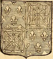 An illustration from Les généaologies historiques des rois, empereurs, &c : et de toutes les maisons souveraines qui ont subsisté jusqu'à présent, exposées dans les cartes généalogiques tirées des meilleurs auteurs, avec des explications historiques et chronologiques .. (1736)