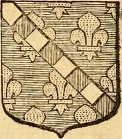 An illustration from Les généaologies historiques des rois, empereurs, &c : et de toutes les maisons souveraines qui ont subsisté jusqu'à présent, exposées dans les cartes généalogiques tirées des meilleurs auteurs, avec des explications historiques et chronologiques .. (1736)