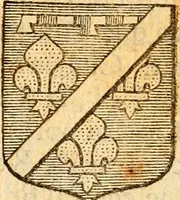 An illustration from Les généaologies historiques des rois, empereurs, &c : et de toutes les maisons souveraines qui ont subsisté jusqu'à présent, exposées dans les cartes généalogiques tirées des meilleurs auteurs, avec des explications historiques et chronologiques .. (1736)