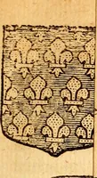 An illustration from Les généaologies historiques des rois, empereurs, &c : et de toutes les maisons souveraines qui ont subsisté jusqu'à présent, exposées dans les cartes généalogiques tirées des meilleurs auteurs, avec des explications historiques et chronologiques .. (1736)