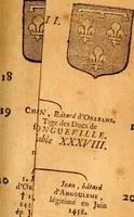 Picture 126 of 378 from Les généaologies historiques des rois, empereurs, &c : et de toutes les maisons souveraines qui ont subsisté jusqu'à présent, exposées dans les cartes généalogiques tirées des meilleurs auteurs, avec des explications historiques et chronologiques .. (1736), leaf 350