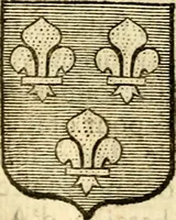 An illustration from Les généaologies historiques des rois, empereurs, &c : et de toutes les maisons souveraines qui ont subsisté jusqu'à présent, exposées dans les cartes généalogiques tirées des meilleurs auteurs, avec des explications historiques et chronologiques .. (1736)