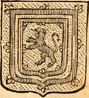 An illustration from Les généaologies historiques des rois, empereurs, &c : et de toutes les maisons souveraines qui ont subsisté jusqu'à présent, exposées dans les cartes généalogiques tirées des meilleurs auteurs, avec des explications historiques et chronologiques .. (1736)