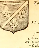 An illustration from Les généaologies historiques des rois, empereurs, &c : et de toutes les maisons souveraines qui ont subsisté jusqu'à présent, exposées dans les cartes généalogiques tirées des meilleurs auteurs, avec des explications historiques et chronologiques .. (1736)