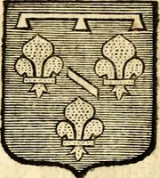 An illustration from Les généaologies historiques des rois, empereurs, &c : et de toutes les maisons souveraines qui ont subsisté jusqu'à présent, exposées dans les cartes généalogiques tirées des meilleurs auteurs, avec des explications historiques et chronologiques .. (1736)