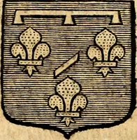 An illustration from Les généaologies historiques des rois, empereurs, &c : et de toutes les maisons souveraines qui ont subsisté jusqu'à présent, exposées dans les cartes généalogiques tirées des meilleurs auteurs, avec des explications historiques et chronologiques .. (1736)