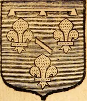 An illustration from Les généaologies historiques des rois, empereurs, &c : et de toutes les maisons souveraines qui ont subsisté jusqu'à présent, exposées dans les cartes généalogiques tirées des meilleurs auteurs, avec des explications historiques et chronologiques .. (1736)