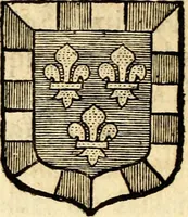 Picture 177 of 378 from Les généaologies historiques des rois, empereurs, &c : et de toutes les maisons souveraines qui ont subsisté jusqu'à présent, exposées dans les cartes généalogiques tirées des meilleurs auteurs, avec des explications historiques et chronologiques .. (1736), leaf 439