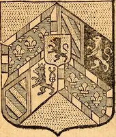 An illustration from Les généaologies historiques des rois, empereurs, &c : et de toutes les maisons souveraines qui ont subsisté jusqu'à présent, exposées dans les cartes généalogiques tirées des meilleurs auteurs, avec des explications historiques et chronologiques .. (1736)