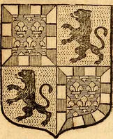 An illustration from Les généaologies historiques des rois, empereurs, &c : et de toutes les maisons souveraines qui ont subsisté jusqu'à présent, exposées dans les cartes généalogiques tirées des meilleurs auteurs, avec des explications historiques et chronologiques .. (1736)