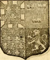 An illustration from Les généaologies historiques des rois, empereurs, &c : et de toutes les maisons souveraines qui ont subsisté jusqu'à présent, exposées dans les cartes généalogiques tirées des meilleurs auteurs, avec des explications historiques et chronologiques .. (1736)