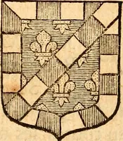 An illustration from Les généaologies historiques des rois, empereurs, &c : et de toutes les maisons souveraines qui ont subsisté jusqu'à présent, exposées dans les cartes généalogiques tirées des meilleurs auteurs, avec des explications historiques et chronologiques .. (1736)