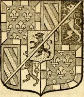 An illustration from Les généaologies historiques des rois, empereurs, &c : et de toutes les maisons souveraines qui ont subsisté jusqu'à présent, exposées dans les cartes généalogiques tirées des meilleurs auteurs, avec des explications historiques et chronologiques .. (1736)