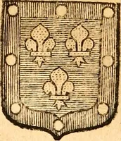 An illustration from Les généaologies historiques des rois, empereurs, &c : et de toutes les maisons souveraines qui ont subsisté jusqu'à présent, exposées dans les cartes généalogiques tirées des meilleurs auteurs, avec des explications historiques et chronologiques .. (1736)