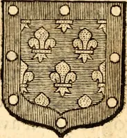 An illustration from Les généaologies historiques des rois, empereurs, &c : et de toutes les maisons souveraines qui ont subsisté jusqu'à présent, exposées dans les cartes généalogiques tirées des meilleurs auteurs, avec des explications historiques et chronologiques .. (1736)