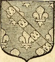 An illustration from Les généaologies historiques des rois, empereurs, &c : et de toutes les maisons souveraines qui ont subsisté jusqu'à présent, exposées dans les cartes généalogiques tirées des meilleurs auteurs, avec des explications historiques et chronologiques .. (1736)
