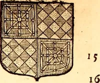 An illustration from Les généaologies historiques des rois, empereurs, &c : et de toutes les maisons souveraines qui ont subsisté jusqu'à présent, exposées dans les cartes généalogiques tirées des meilleurs auteurs, avec des explications historiques et chronologiques .. (1736)