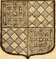 An illustration from Les généaologies historiques des rois, empereurs, &c : et de toutes les maisons souveraines qui ont subsisté jusqu'à présent, exposées dans les cartes généalogiques tirées des meilleurs auteurs, avec des explications historiques et chronologiques .. (1736)